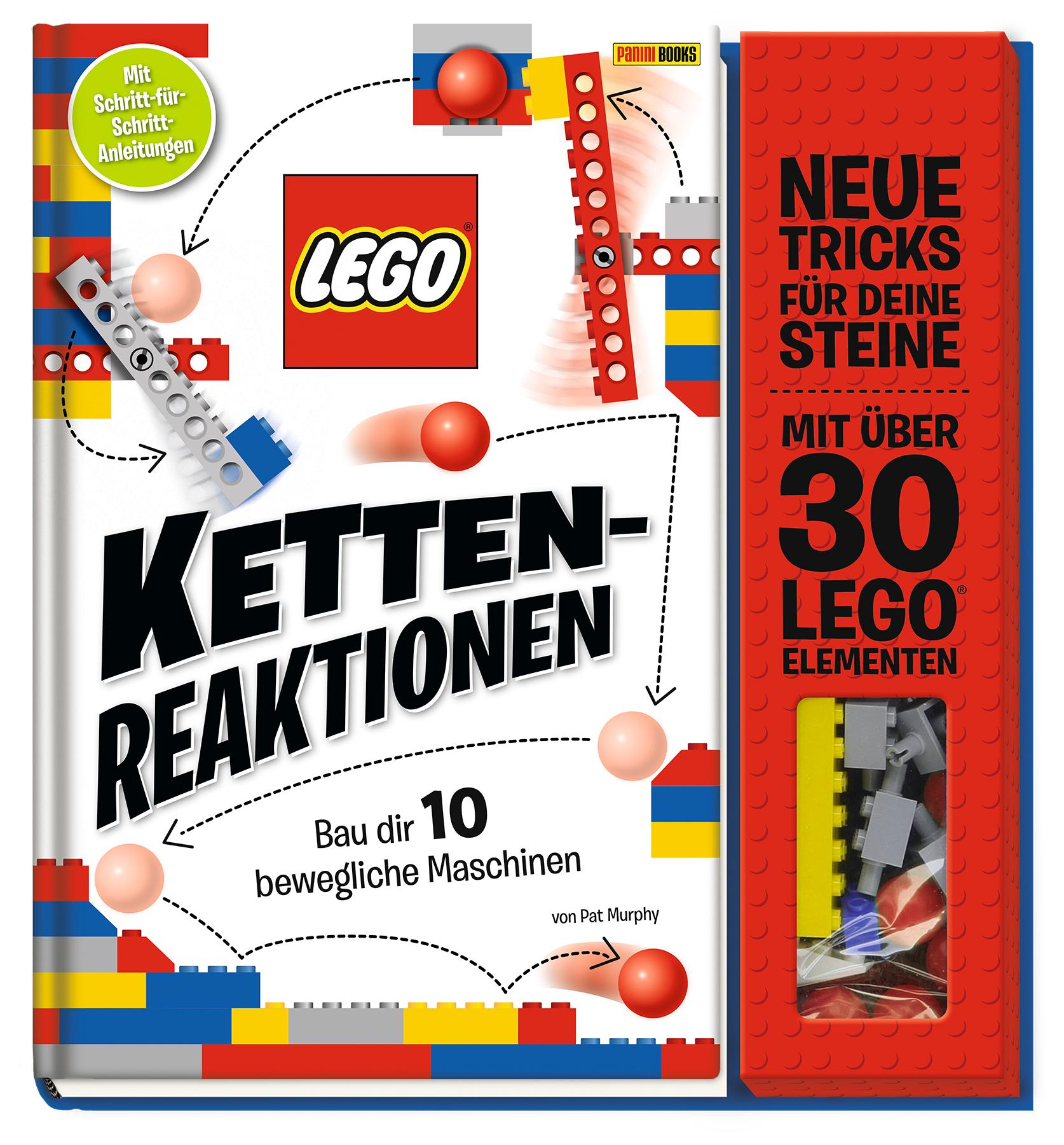 LEGO® Kettenreaktionen: Baue dir 10 bewegliche Maschinen Neue Tricks für deine Steine - mit über 30 LEGO® Elementen