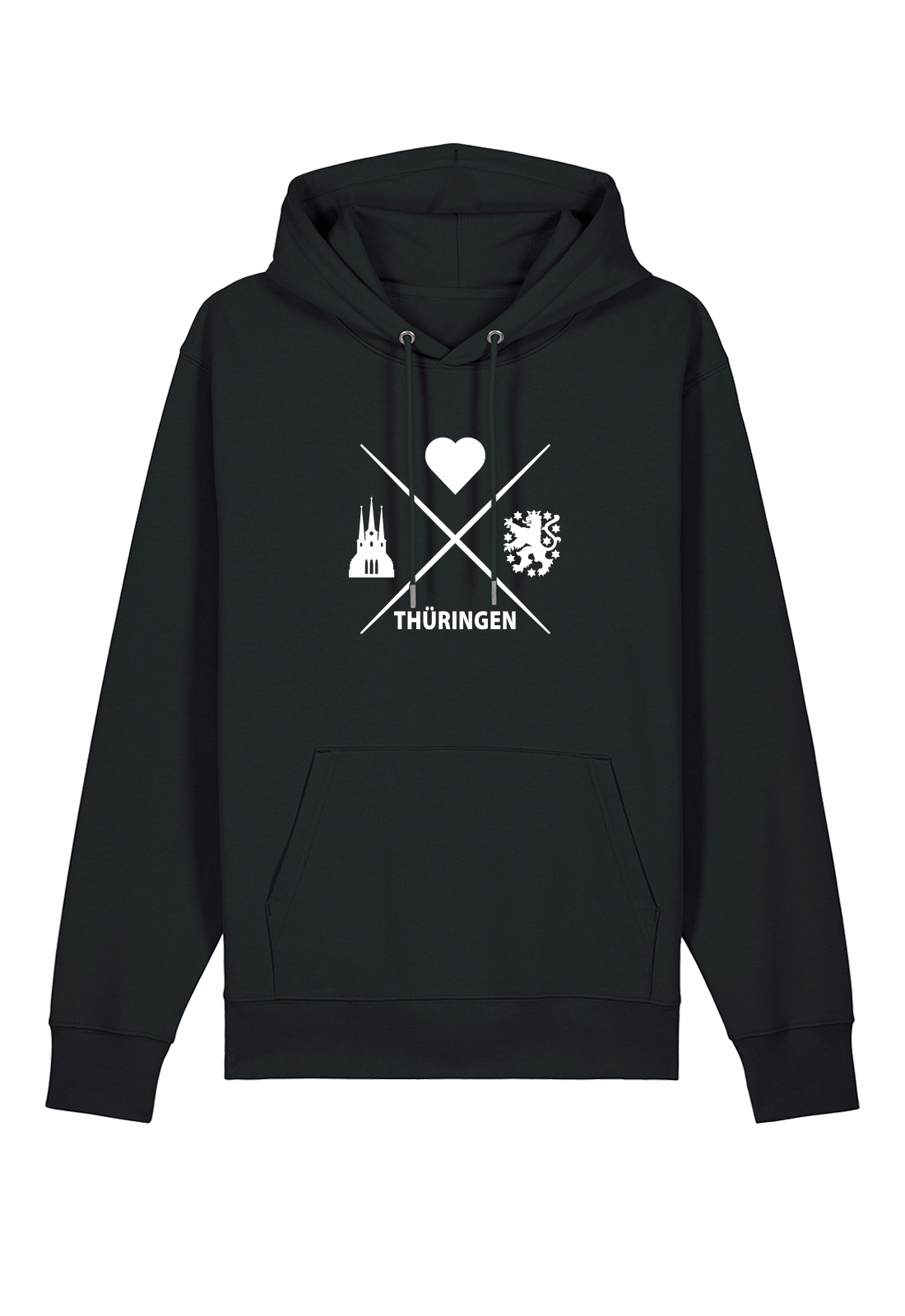 Hoodie Unisex Thüringensymbole