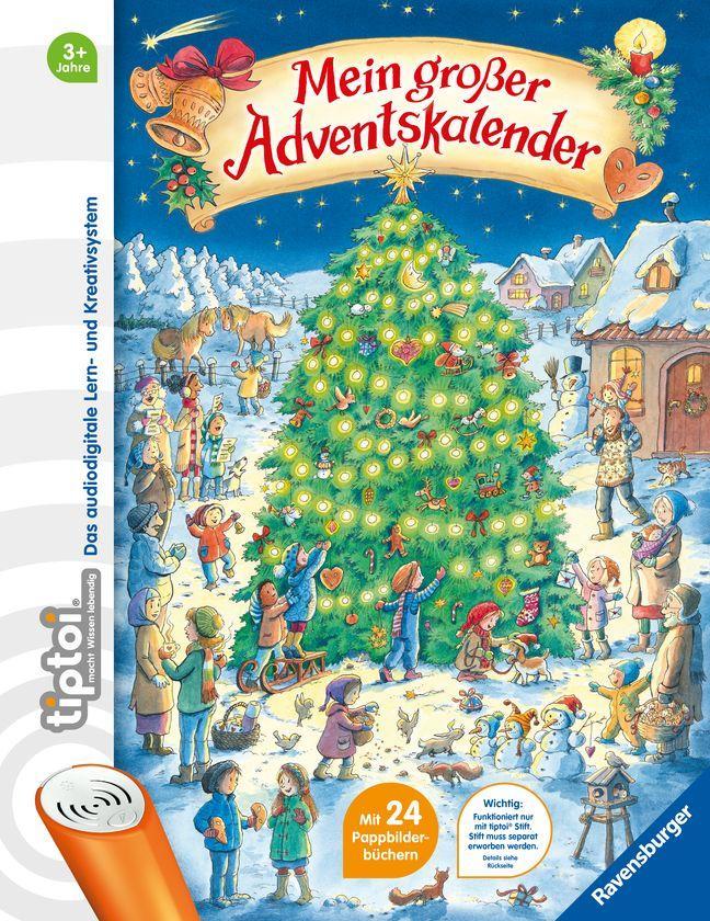 tiptoi® Mein großer Adventskalender Mit 24 Pappbilderbüchern