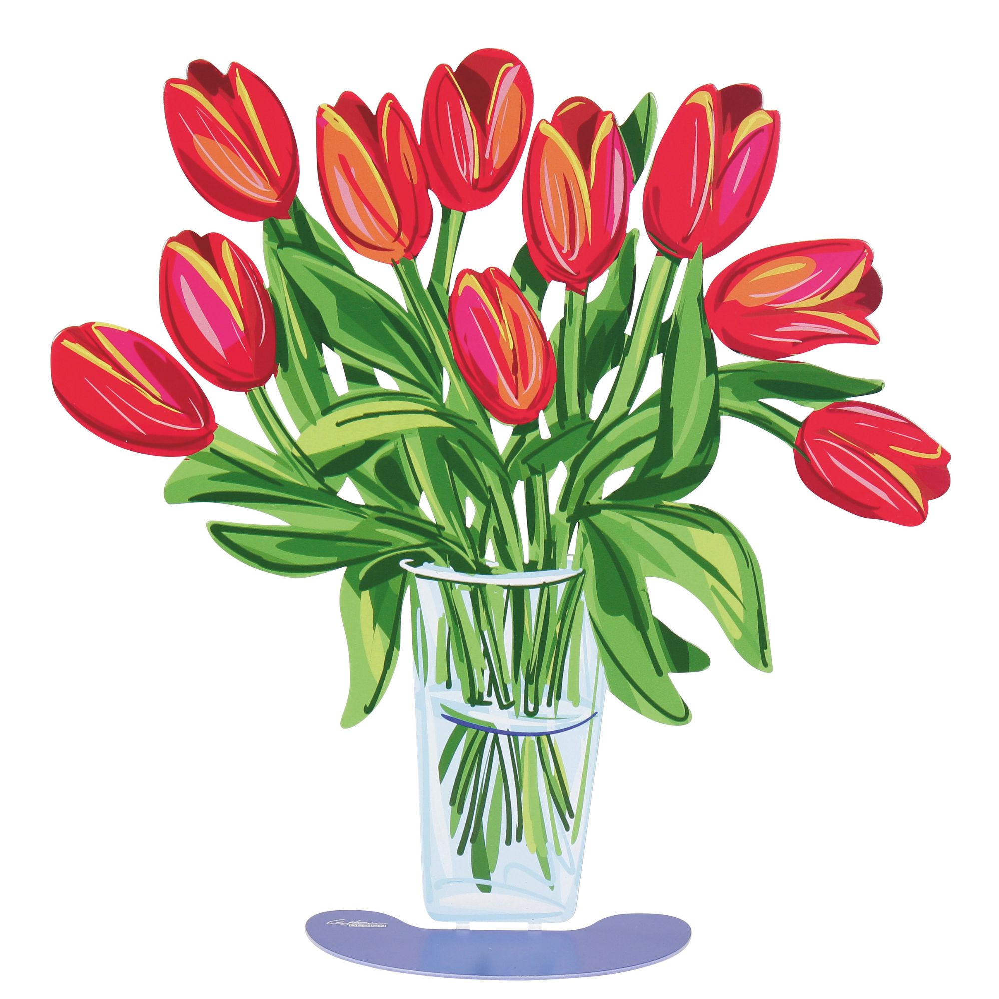 Skulptur | Tulips, doppelseitig – David Gerstein