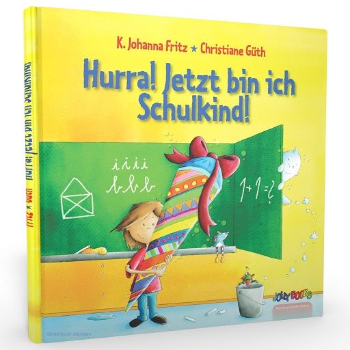Buch Hurra! Jetzt bin ich Schulkind! – personalisierbar