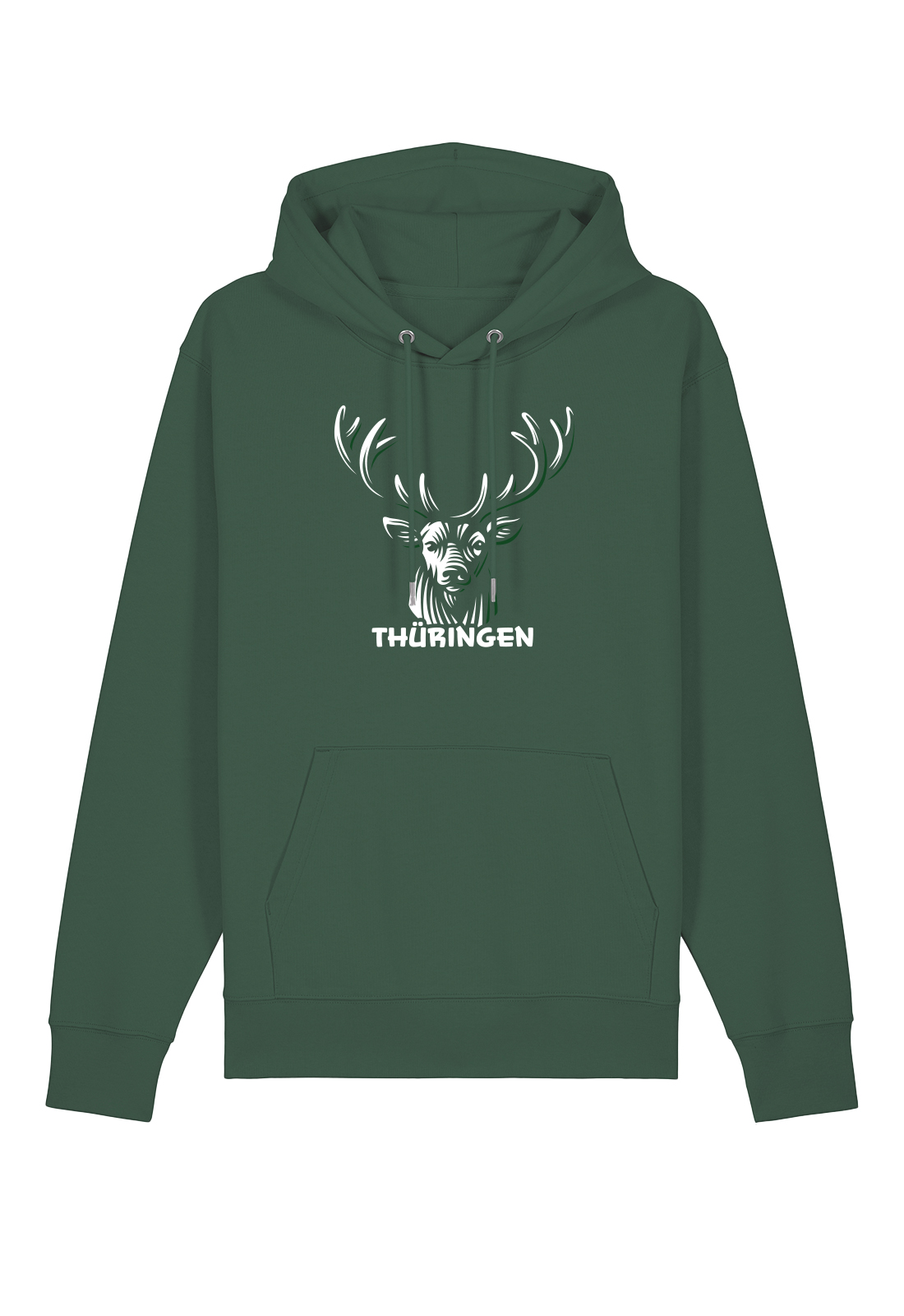 Hoodie Unisex Thüringen Hirsch