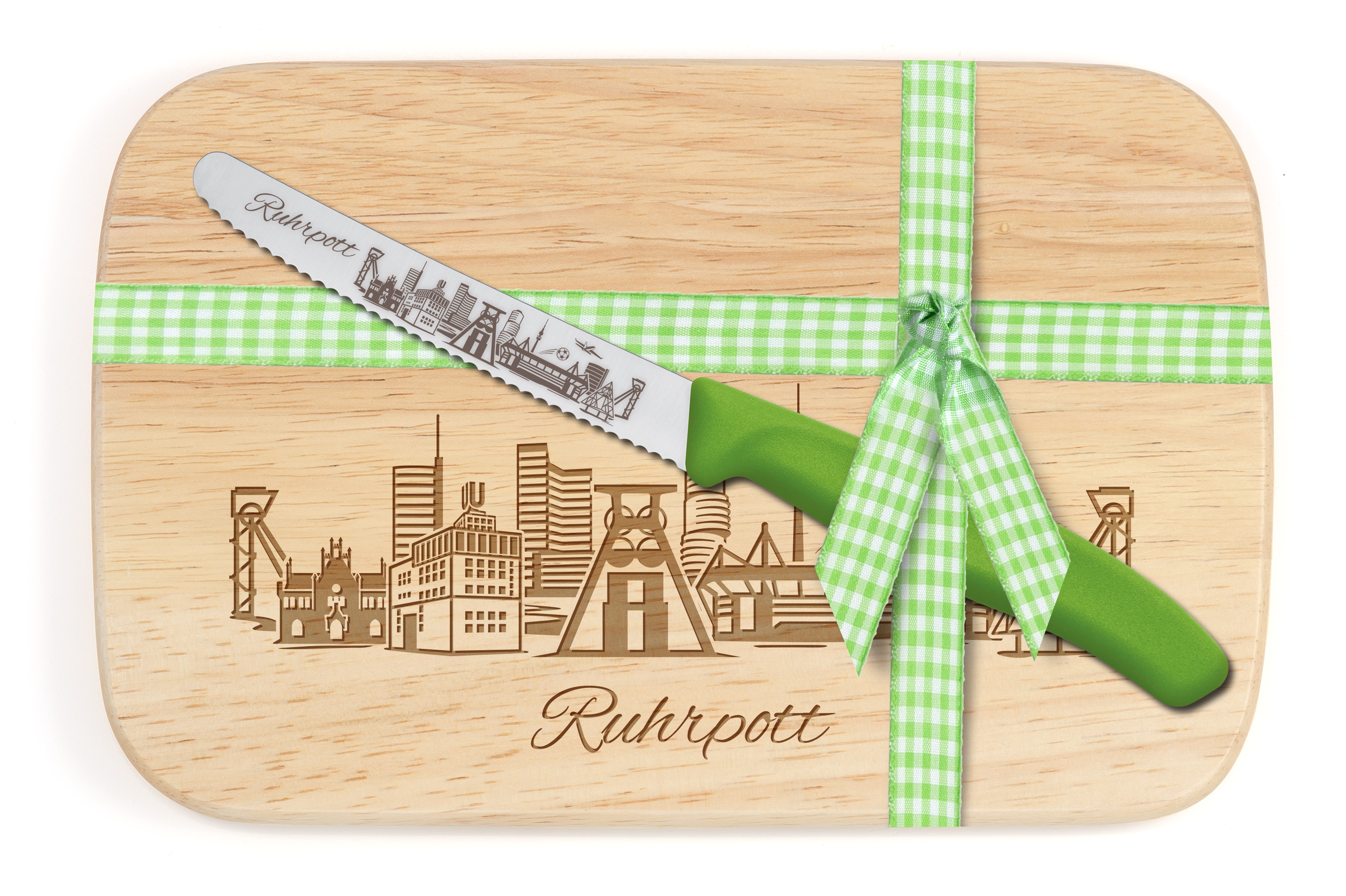 "Ruhrpott-Brotzeit" kleines 2tlg.-Set inkl. Brotzeitmesser