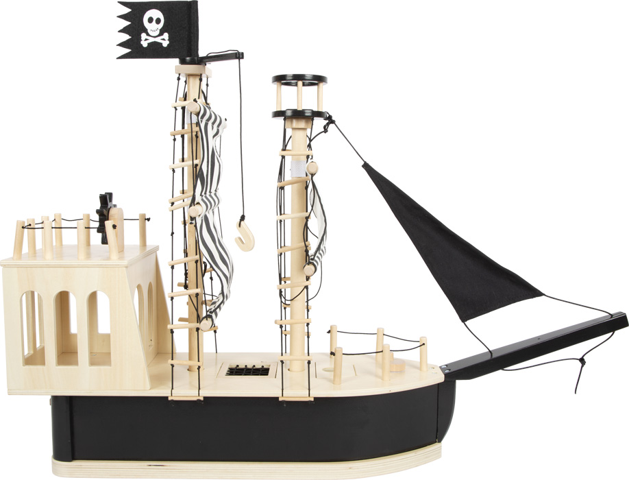Piratenschiff aus Holz