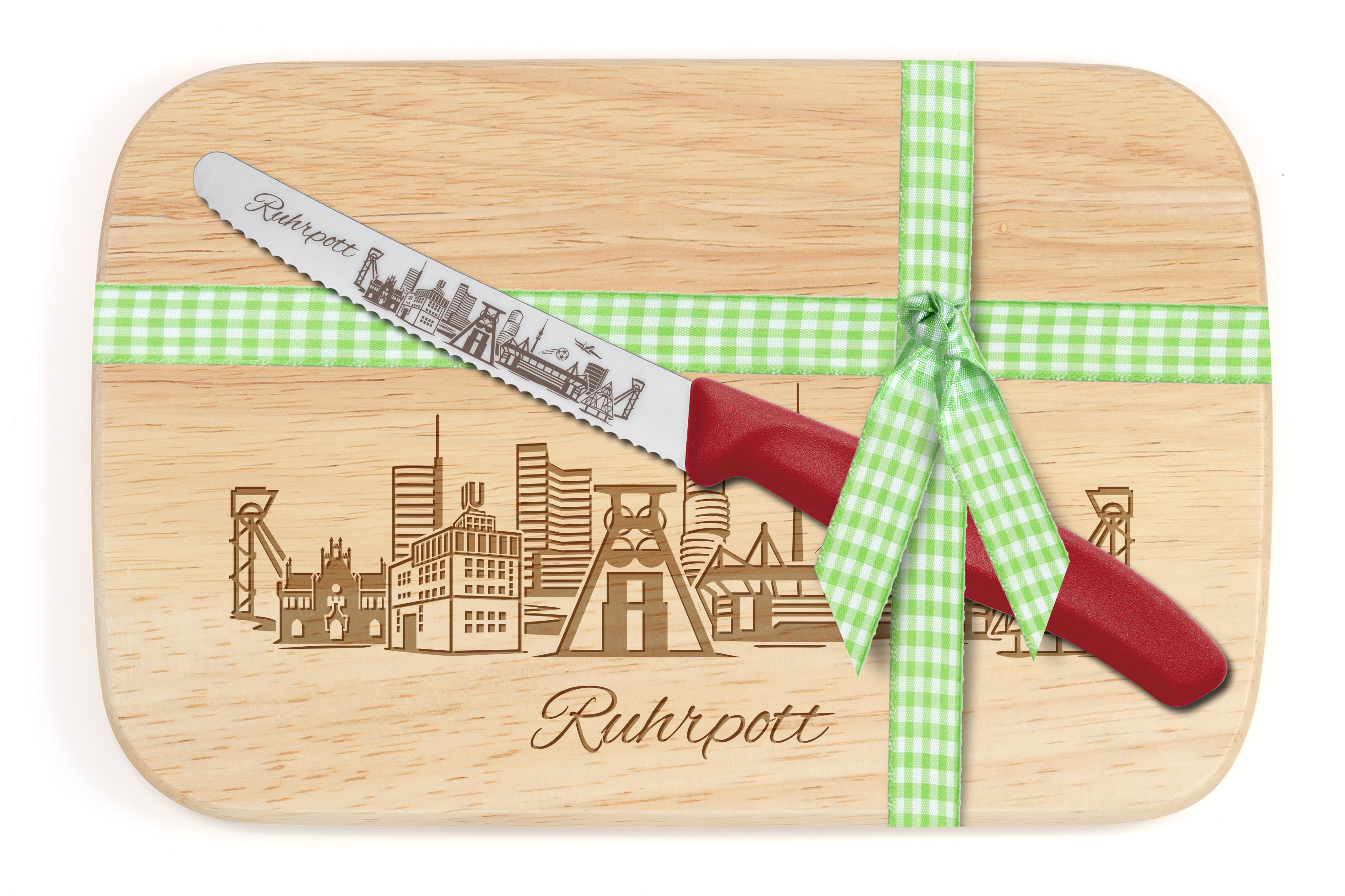 "Ruhrpott-Brotzeit" kleines 2tlg.-Set inkl. Brotzeitmesser