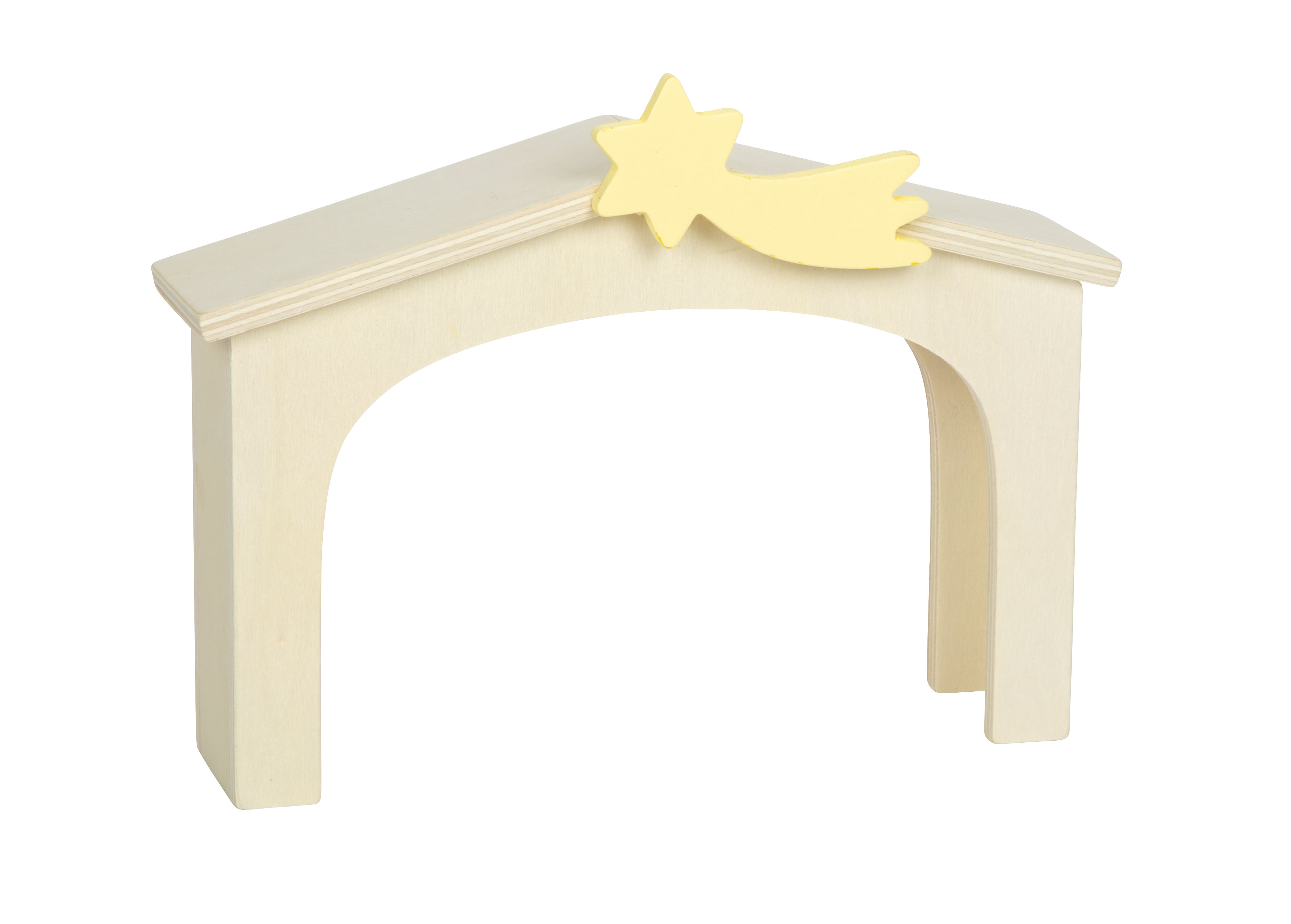 Spielkrippe aus Holz