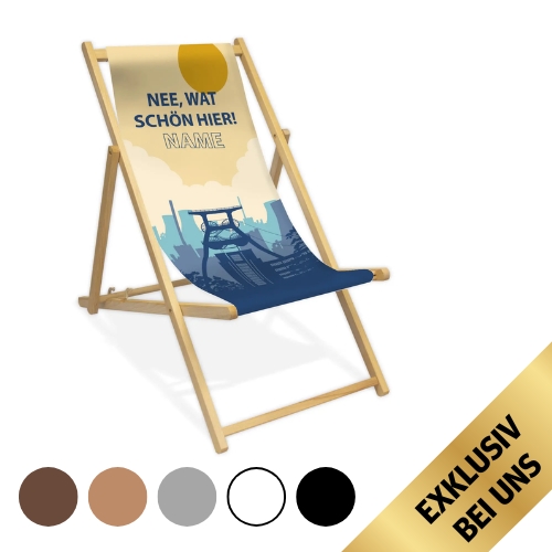 Liegestuhl | personalisierbar - RUHRPOTT