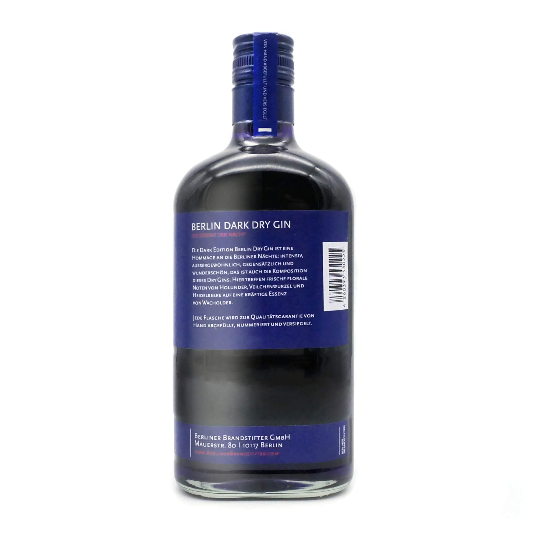 Dark Dry Gin Set mit Jutebeutel – Berliner Brandstifter
