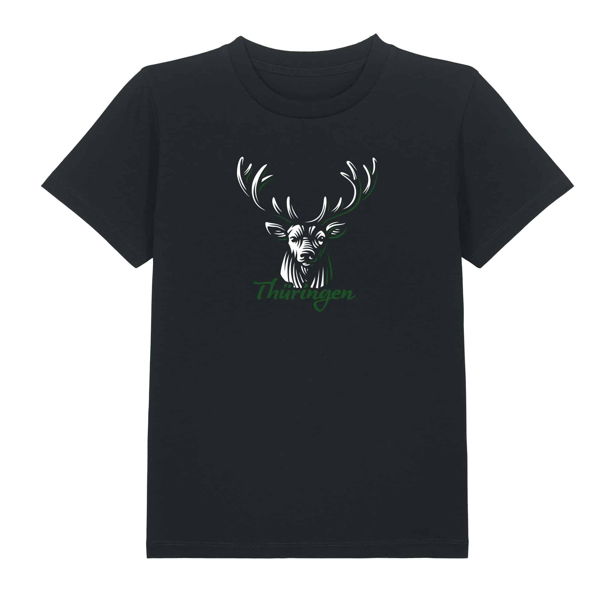 T-Shirt Thüringen Hirsch für Kinder
