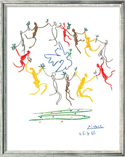 Gemälde Der Reigen (1961), gerahmt - Pablo Picasso