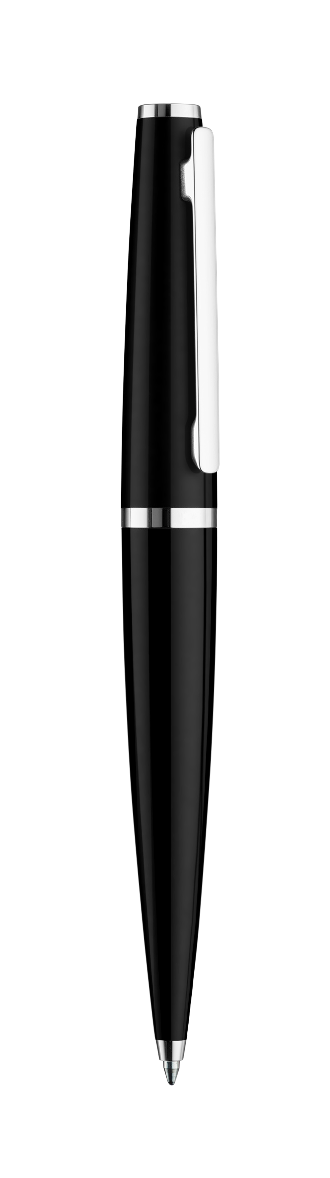 Kugelschreiber schwarz glanz/platiniert - Design 06
