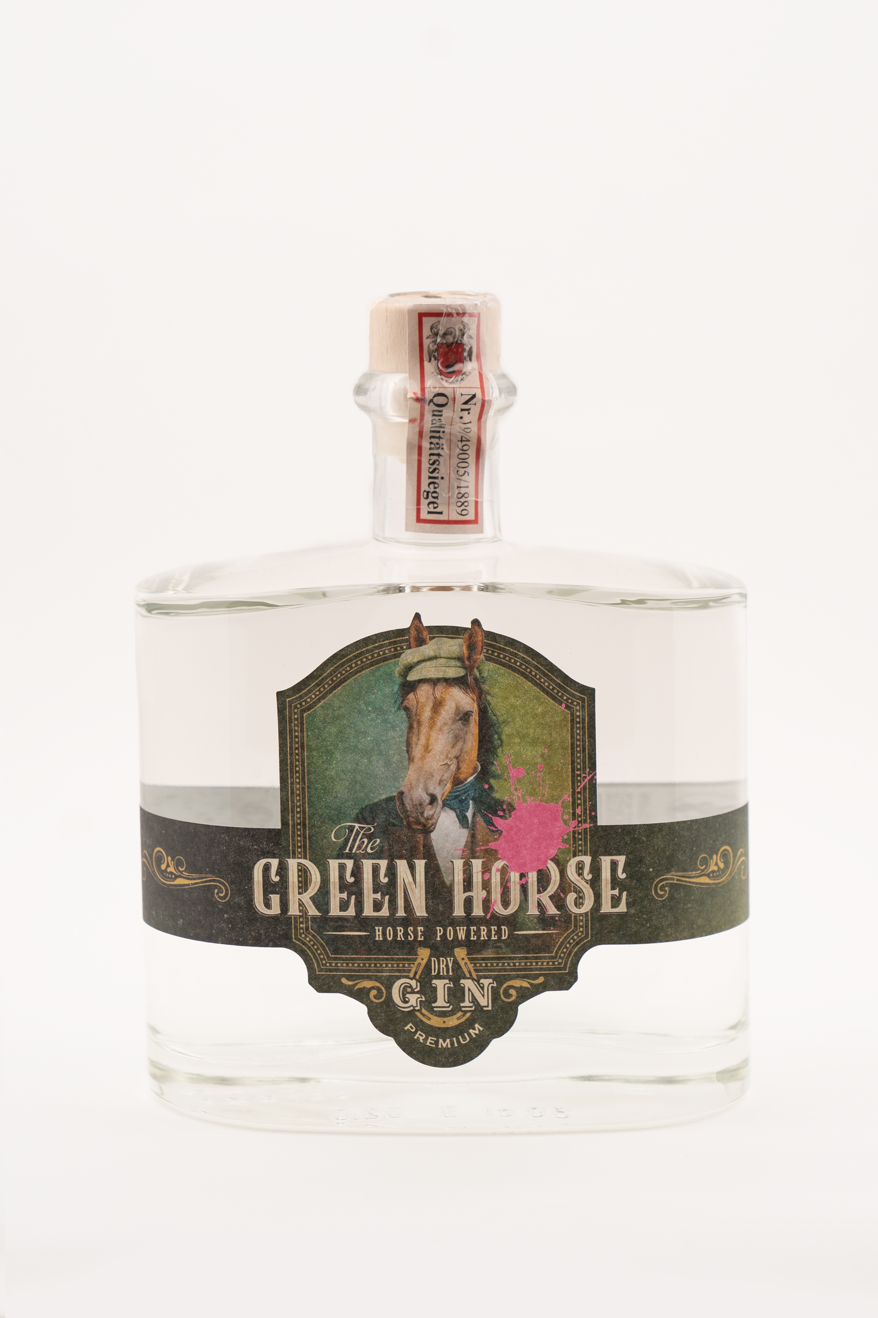 Gin Green Horse inkl. Tasse Glück auf