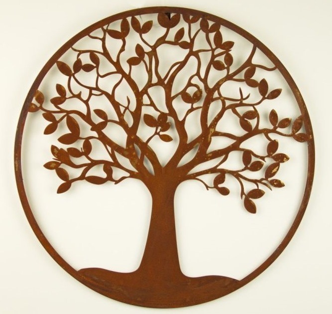 Metallbaum "Lebensbaum", rund