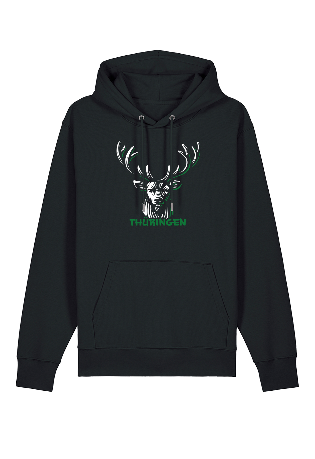 Hoodie Unisex Thüringen Hirsch