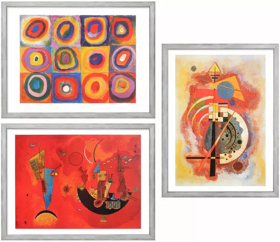 3 Bilder im Set - Wassily Kandinsky 