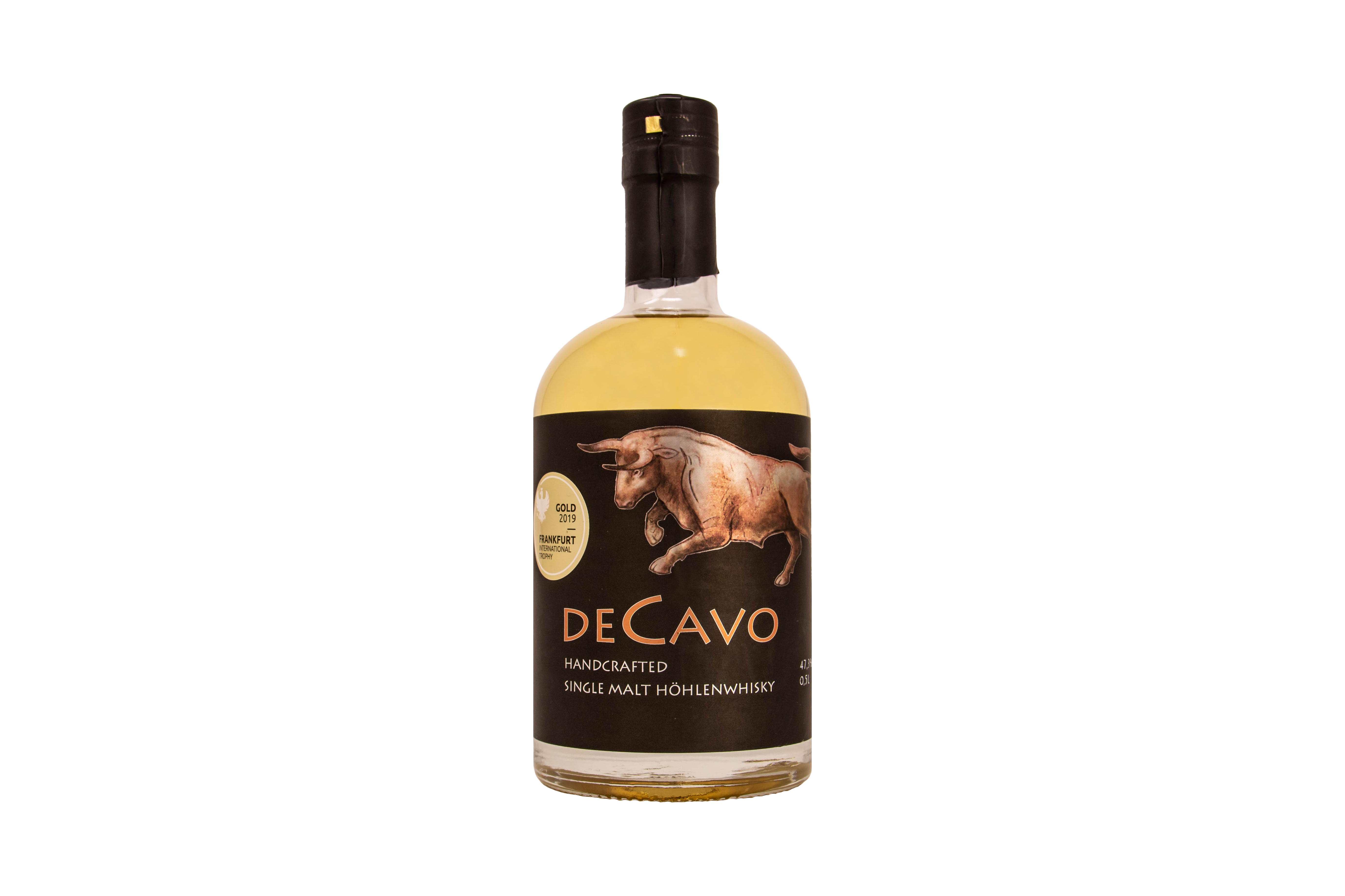 Höhlenwhisky - De Cavo Single Malt 500ml Fassstärke