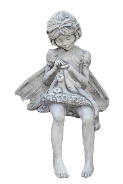 Gartenskulptur Flower Fairy Rainfarn