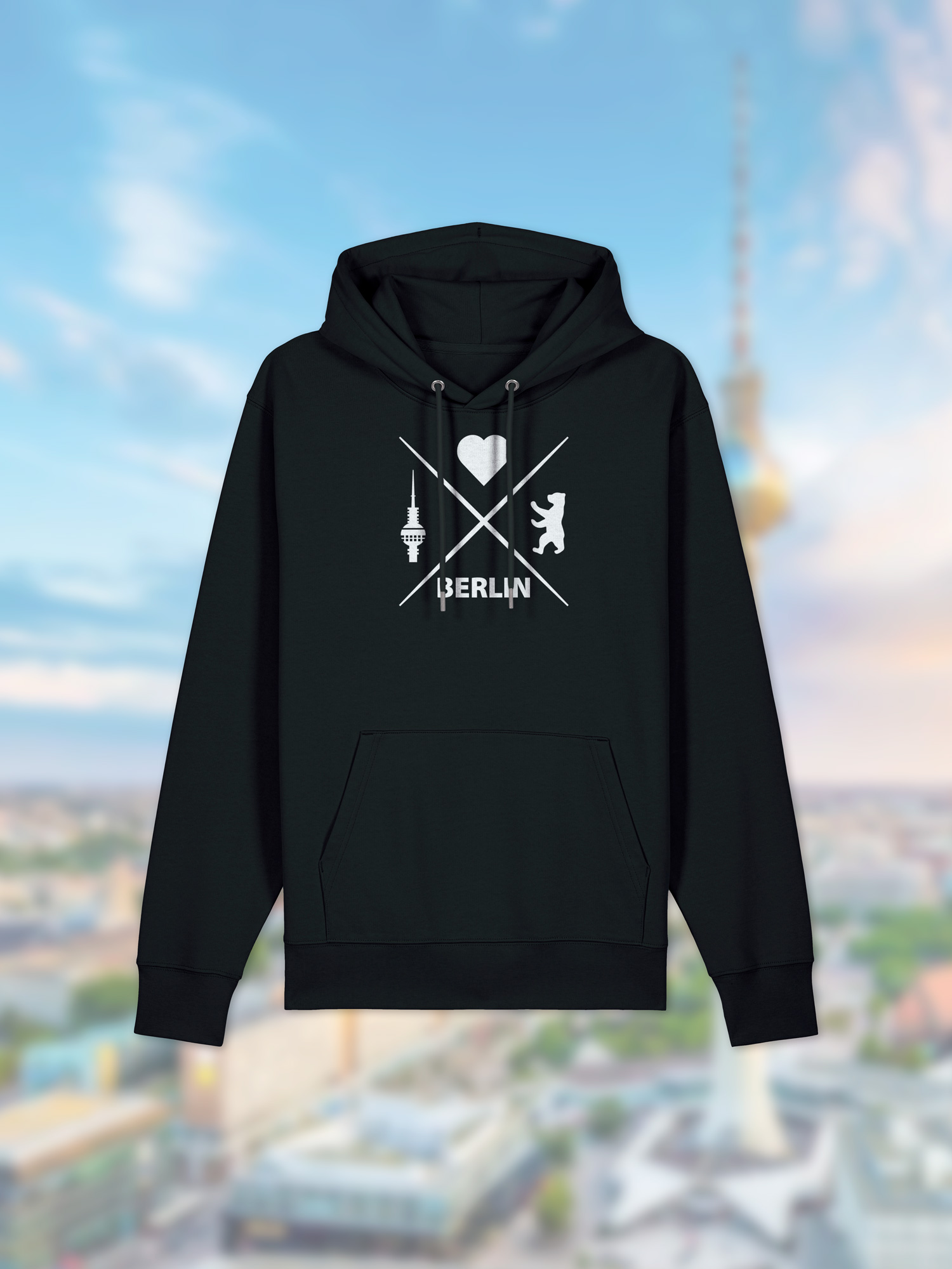 Hoodie Berlinsymbole