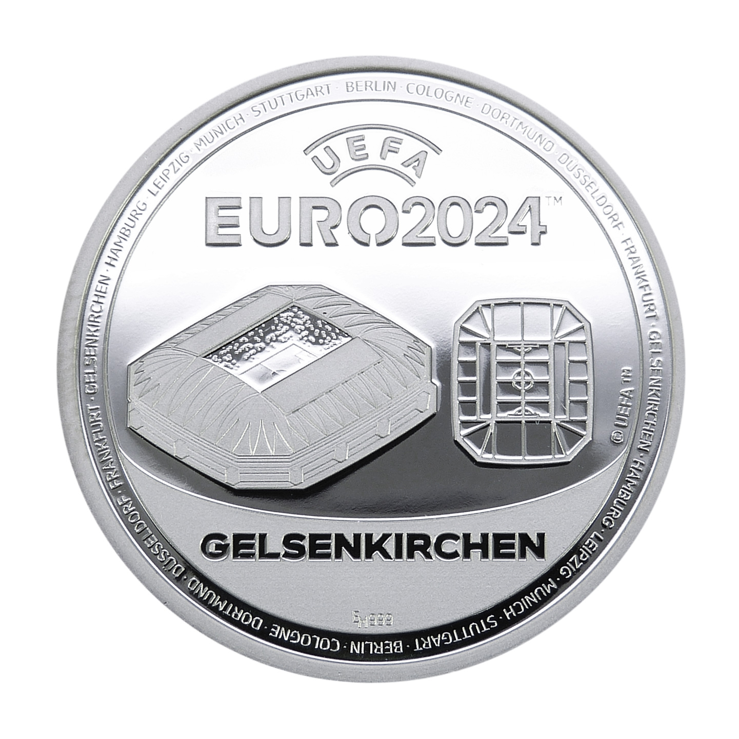 UEFA EURO 2024 Gelsenkirchen - silber