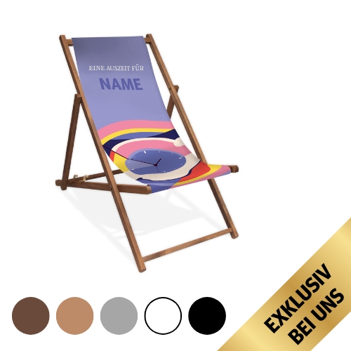 Liegestuhl | personalisierbar - Auszeit