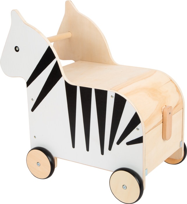 Spielzeugkiste mit Rollen Zebra Wildlife