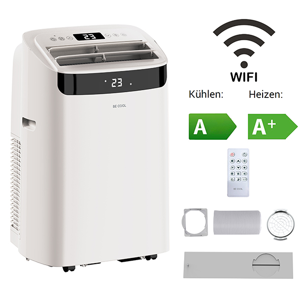 Klimagerät | 14.000 BTU mit WiFi mit Heizfunktion